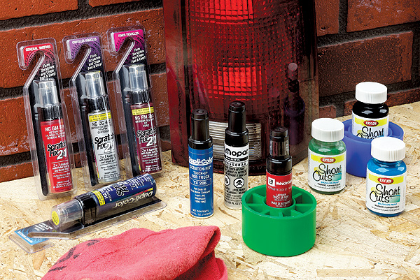 Three different product/package combinations run on Diversified Brands' new line thanks to pucks manufactured with one external