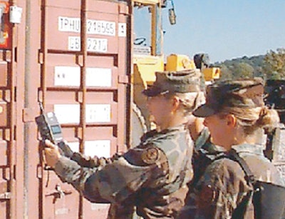 There are a number of high- and low-technology ways to help safeguard containerized shipments. The military demonstrates an auto