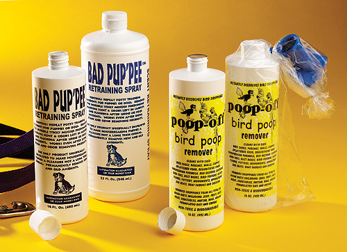 Shown here is a sampling of Another Day's induction-sealed containers. For at least one customer, Another Day employees apply ta