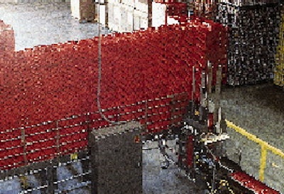 The entire soft drink industry is observing Southwest Coke1s experience with returnable trays for 12-oz aluminum cans (left). T