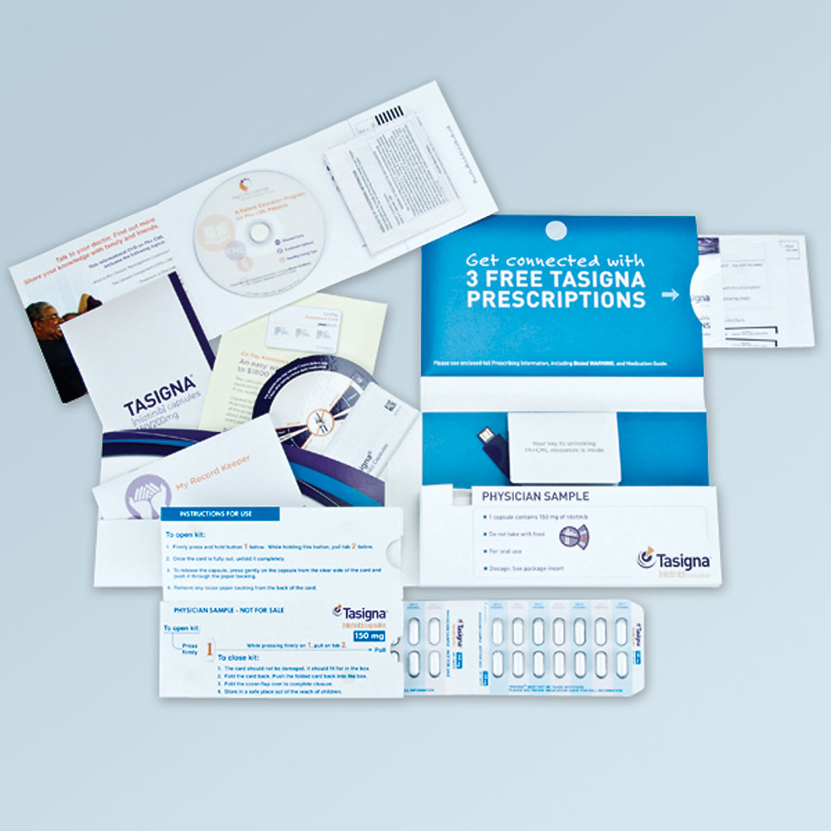 This calendarized, unit-dose pack from Novartis is designed to help leukemia patients.