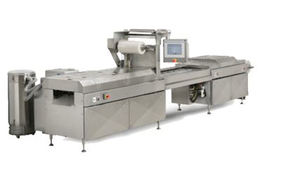 Equipment such as this horizontal form/fill/seal machine, which is designed to meet USDA meat, poultry, dairy, and 3-A Sanitary Standards, has a head start in FSMA compliance because the underlying best practices are the same under the new FDA law. (Photo: Pro Mach/Ossid)