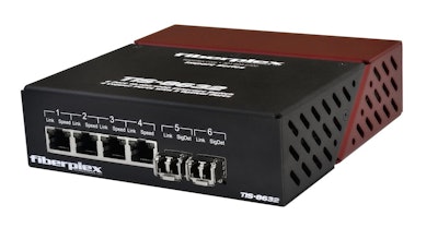 TIS-8632 six-port Ethernet switch
