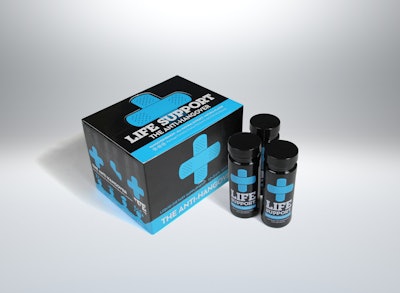 NEW PACKAGE: The new 3.4-oz bottle features a grip design, a bell shape on the bottom, and a custom, acid-etched one-piece cap.