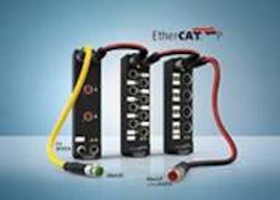 EtherCAT I/O system