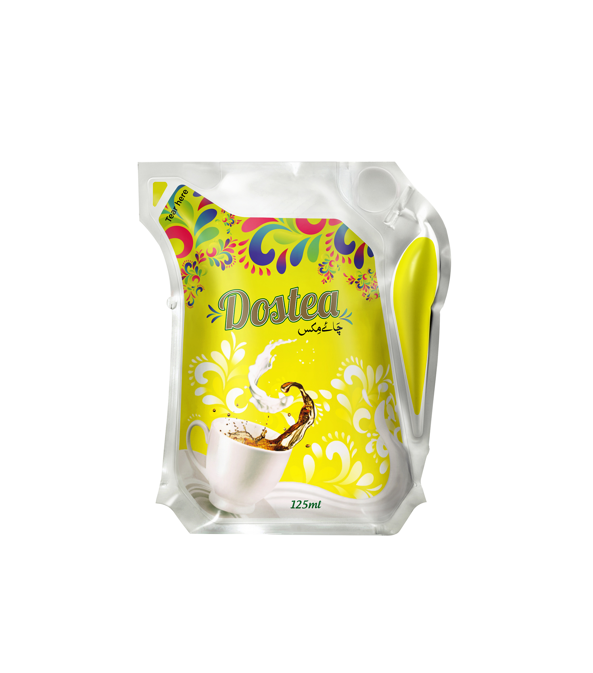 The 25-mL size is new for this aseptic package with air-filled handle.