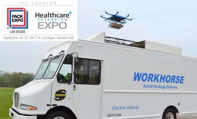 PACK EXPO Drones Deliver Packaging for Last Mile
