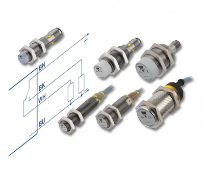 Oem 832602 4 Wire Complementary Output Gavazzi Inductive Sensors No Background