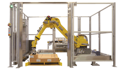 Machines automate workflow with reliable robots, high-quality conveyors, side guides, and guarding. Compact footprint requires little floor space and deploy in small spaces.