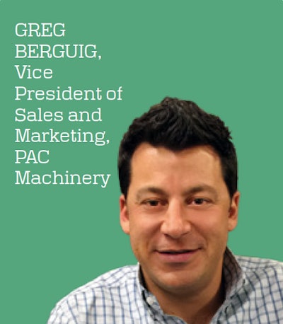 Greg Berguig, PAC Machinery, packaging OEM, e-commerce