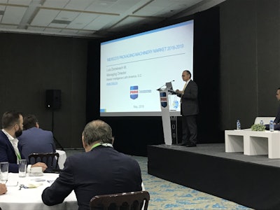 Izquierdo leads EXPO PACK Mexico session on Mexican Packaging Machinery market