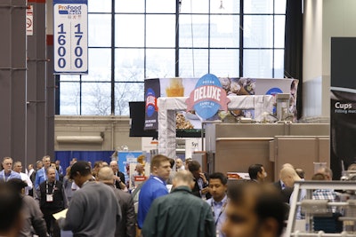 Registration is now open for ProFood Tech 2019 (March 26–28, 2019; McCormick Place, Chicago), the only event in North America focused exclusively on all food and beverage sectors, featuring 7,000 processing professionals and 450 of the world’s top suppliers over 150,000 net square feet of exhibit floor. “ProFood Tech is an all-inclusive, one-stop shop for food and beverage processing solutions,” says Jim Pittas, president and CEO of PMMI, The Association for Packaging and Processing Technologies, owner and producer of the PACK EXPO portfolio of trade shows. “We are excited to build upon the success of 2017 and ensure that every show is better than the last. Adding value to the industry is our primary goal.” Produced by three of the world’s trade show leaders, PACK EXPO, Koelnmesse - organizer of Anuga, and the International Dairy Food Association (IDFA), the three-day event showcases cutting-edge crossover technologies and innovative solutions for dairy, beverage, baking and snack, meat/poultry/seafood, con