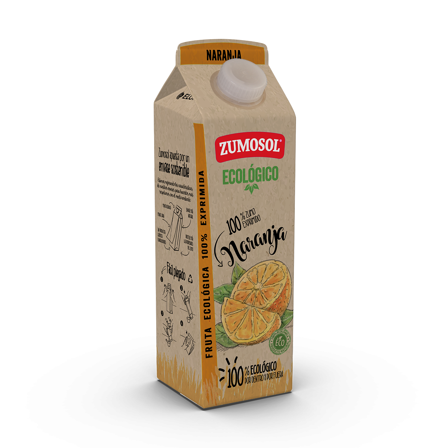 Aseptic carton replaces plastic containers for Zumosol in Spain, lending a natural wood fiber look and satisfying the company&rsquo;s sustainability focus.