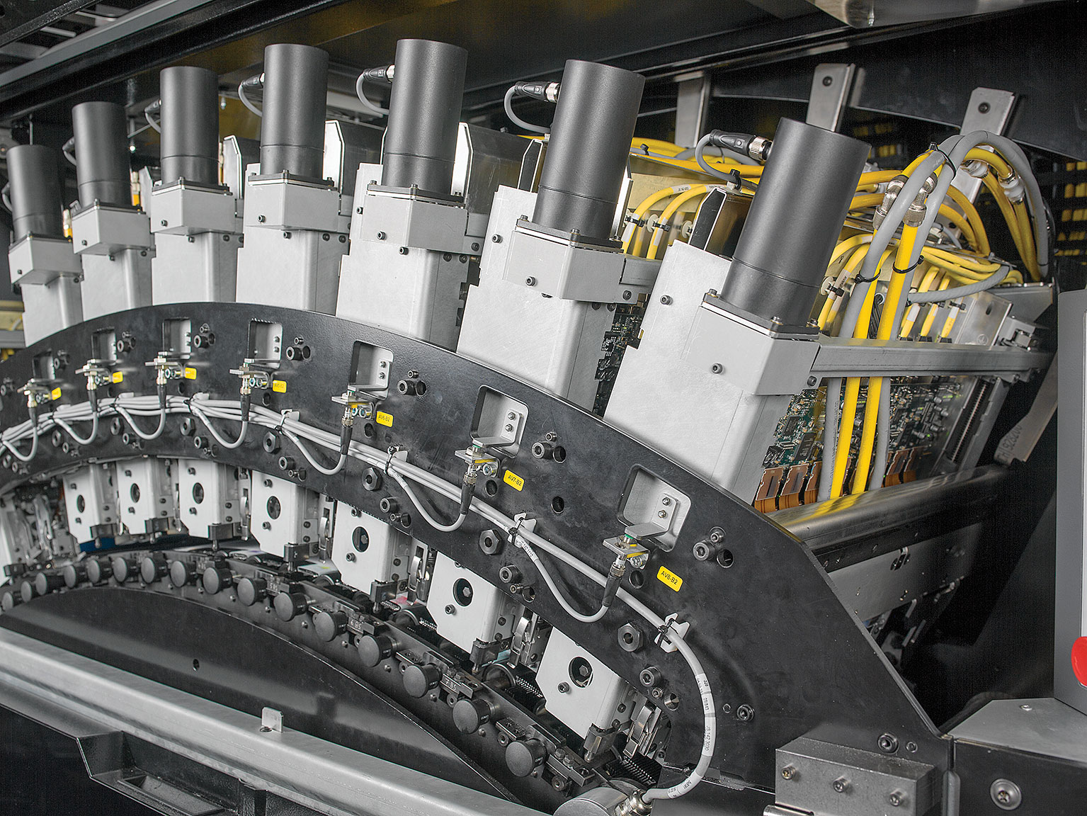 Philip Morris&rsquo;s digital printing and converting line for folding cartons included this digital print unit from the very start. As digital solutions for other converting operations become available, they&rsquo;ll be plugged in.