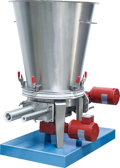 Acrison 170-2-2 dry solids volumetric feeder