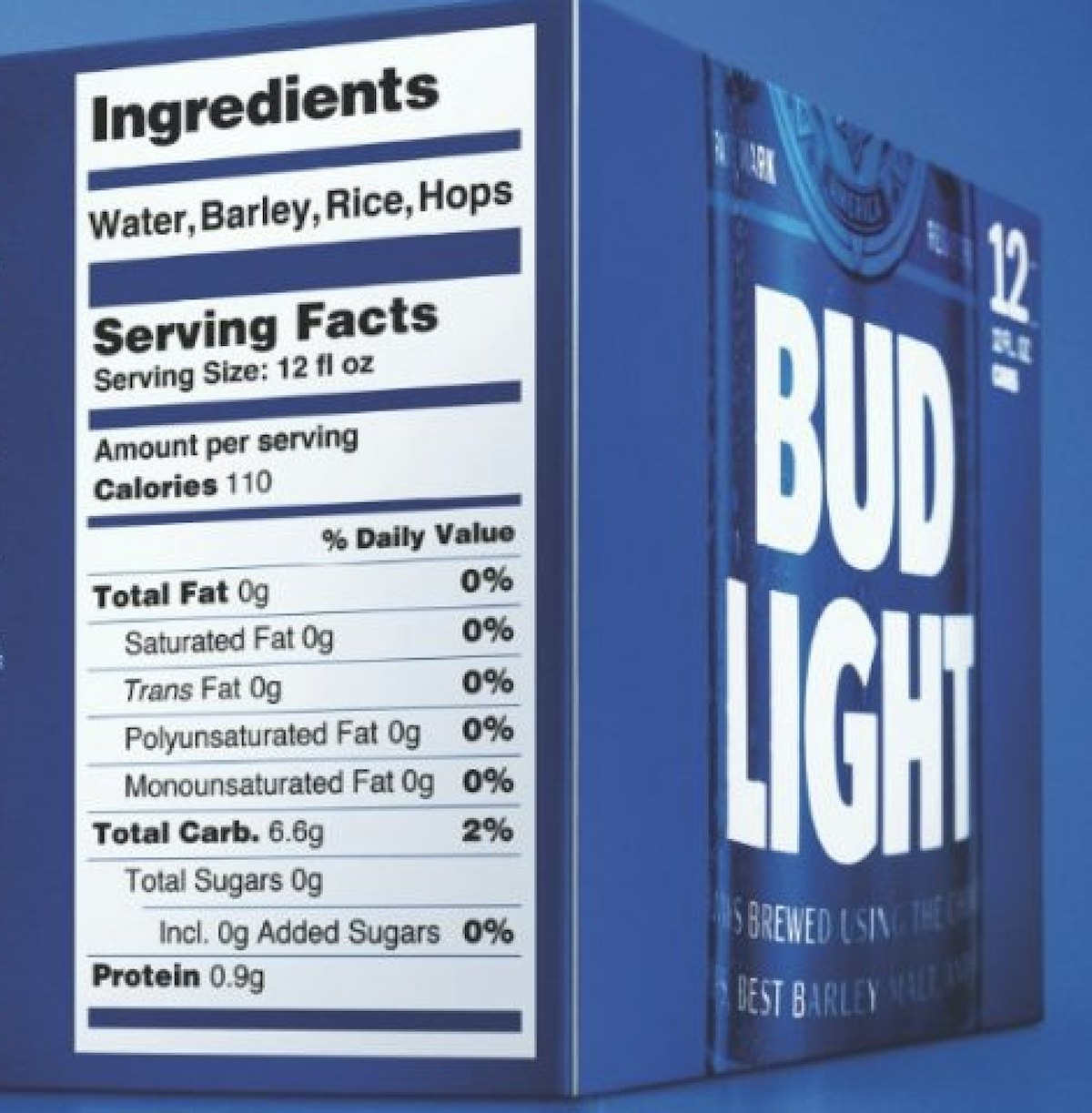 Bud Light first beer to add on-pack ingredient label | OEM ...