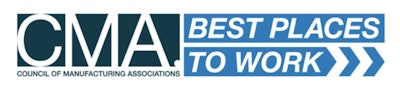 NAM’s Council of Manufacturing Associations names PMMI one of the “Best Manufacturing Associations to Work For”