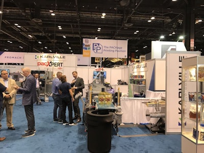 The PACKage Printing Pavilion at PACK EXPO Las Vegas and co-located Healthcare Packaging EXPO (Sept. 23-25, 2019; Las Vegas Convention Center) produced by PMMI, The Association for Packaging and Processing Technologies, will showcase the latest innovations in digital printing. This 35,000-square foot area, located in the Central Hall, brings digitally charged end users challenged with SKU proliferation, micromarketing efforts, sustainability and traceability face to face with OEMs ready to deliver solutions. The Pavilion, new to the Vegas event, focuses on the advantages of digital printing; geared toward short-run, on-demand, cost-effective, variable data and personalized packaging. As consumers look for smarter packaging options, the advancements in digital printing are more critical than ever, making this pavilion a must-see for all show attendees. “Following the successful launch at PACK EXPO International 2018 and with the expected growth in digital package printing, we are thrilled to offer a space wh
