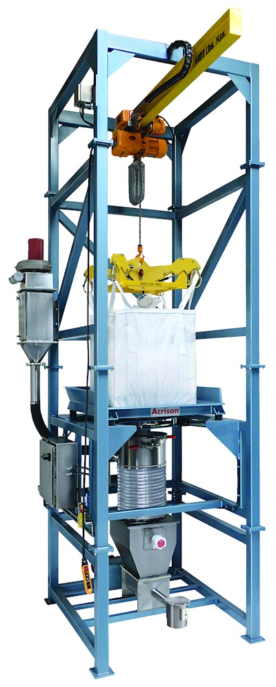 Acrison Model 820 bulk bag unloader
