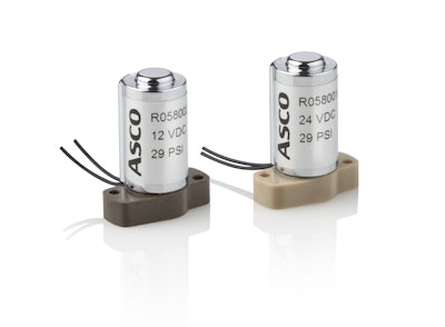 Emerson's ASCO Series 058 Miniature Isolation Valves