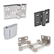 Winco's opening and closing specialty hinges