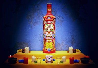 Smirnoff X1’s limited-edition Spicy Tamarind Vodka for Day of the Dead