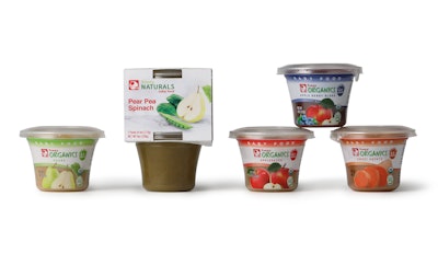 Initiative Foods' new baby food cups