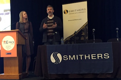 At E-Pack Summit US in Seattle, Procter & Gamble’s Ashley Battle and Joe Bohache explained the thinking behind the design of the innovative Tide Eco-Box, designed from scratch for e-commerce.