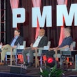 From left: Andy Lomasky, PMMI; Ben Hearn, Director of IT Operations, ProMach; Praveen Rokkam, Chief Information Officer, Delkor Systems Inc.; and Jerry Cupo, Director of Technology, All Fill Inc.