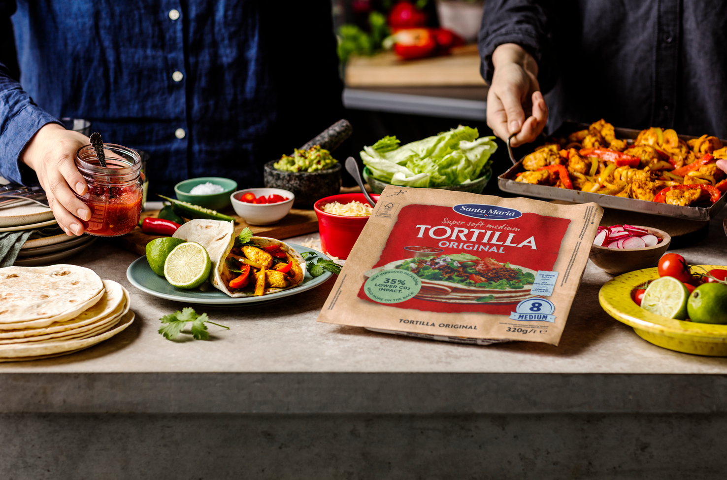 Tortilla packaging