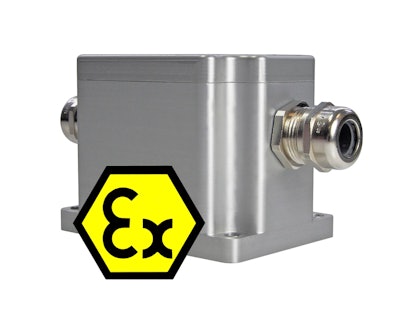 Posital explosion-proof Tiltix inclinometers are suitable for use in mines, oil and gas facilities, agricultural applications, chemical plants, woodworking factories, and milling operations.
