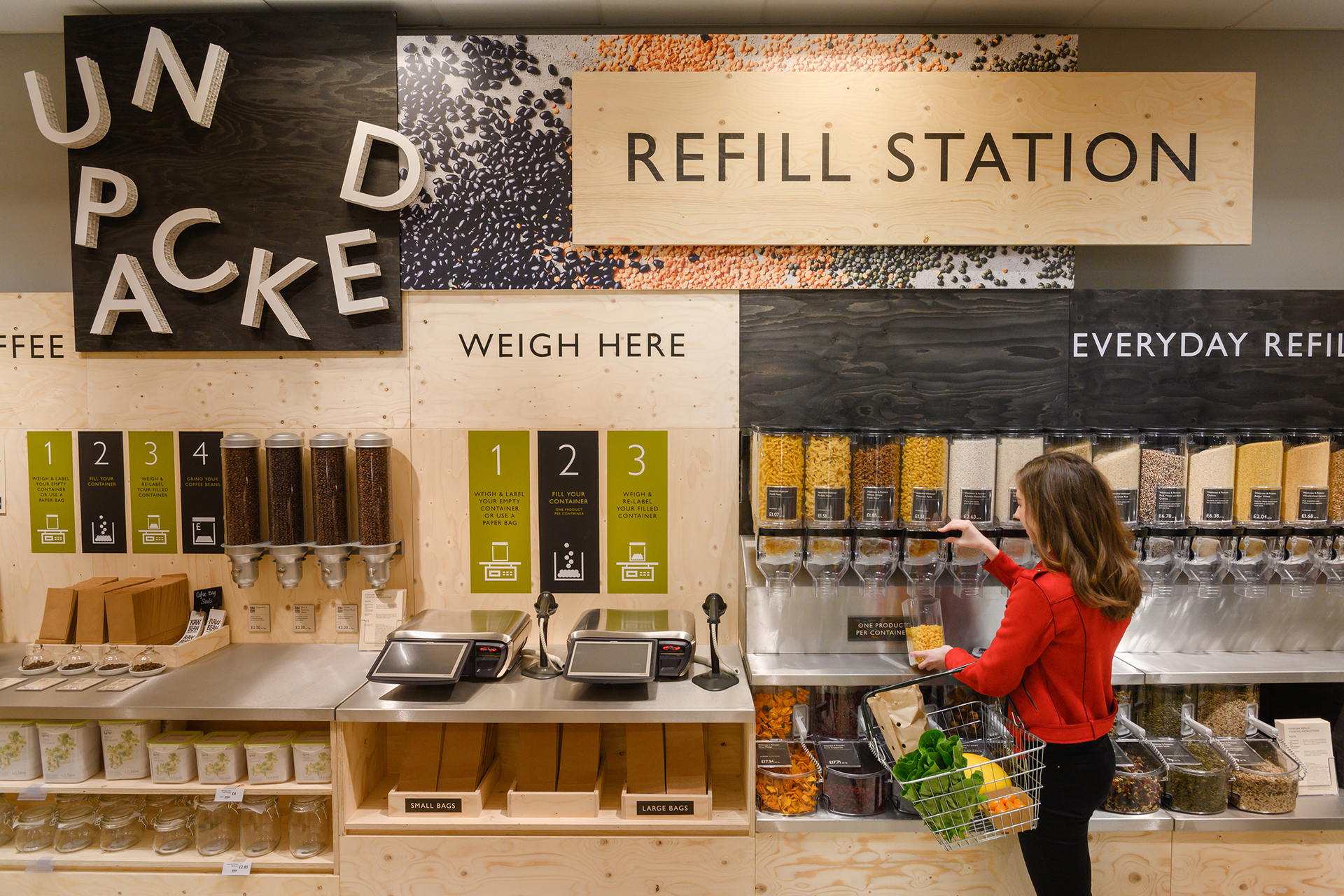 Waitrose refill station