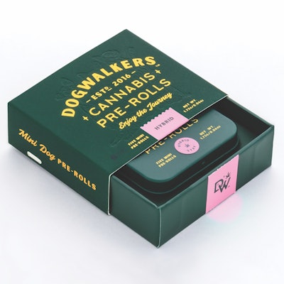 GTI's brand team came up with a true user innovation, a pack of five smaller “joints” for taking the dog for a walk around the block. This replaces large joints almost always offered in rigid tubes, and containing way too much cannabis for one person to smoke. Dog Walkers won a Clio award for advertising and marketing in a new cannabis category.