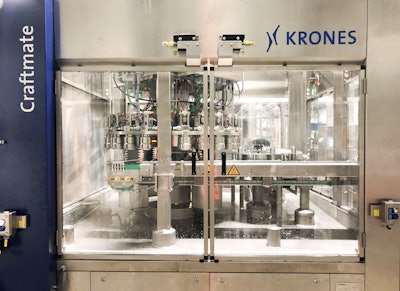 Krones Craftmate filler