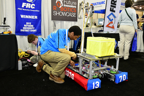 Students from the surrounding Philadelphia-area robotics teams will display their design, engineering and troubleshooting skills