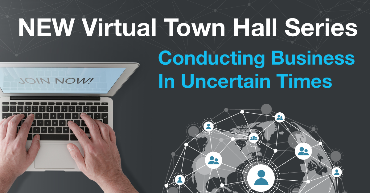 Coronovirus Town Hall Series Social Image Final Copy