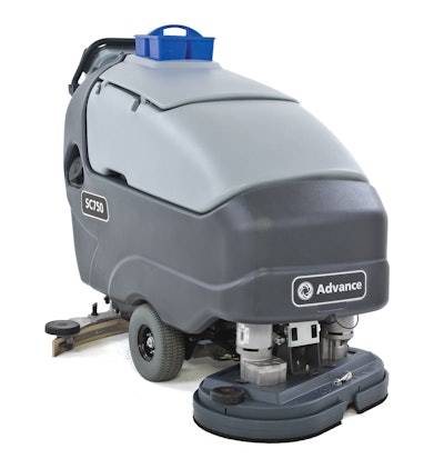 Nilfisk Advance Sc750 Walk Behind Scrubber