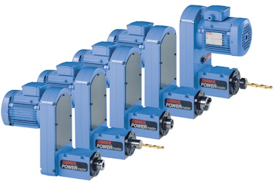 Machining unit BEX 15 designed with a spindle speed of up to 23,000 RPM.