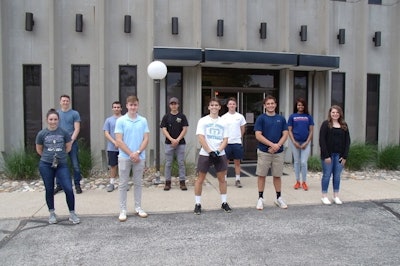 2020 Colbert student intern team l. to r.: (front) Erica Foust, Alexx Dreamer, Noah Hickey, Austin Lee, Caitlynn Durbin, (back) Jason Foster, Cody Cox, Vincent Gutermuth, Evan Price, Tylor Roberson.