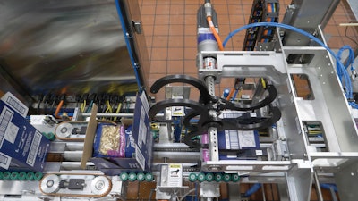 The case closer handles all three case styles at speeds to 60 cases/min.