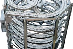 Ambaflex used PACK EXPO Connects to highlight its single-belt accumulation system.
