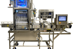 The CB50C counter-pressure filler joins the Pneumatic Scale Angelus inline canning system portfolio with an integrated 6-head filler and single-head can seamer, rated for continuous operation at speeds up to 50 cans per minute (CPM)