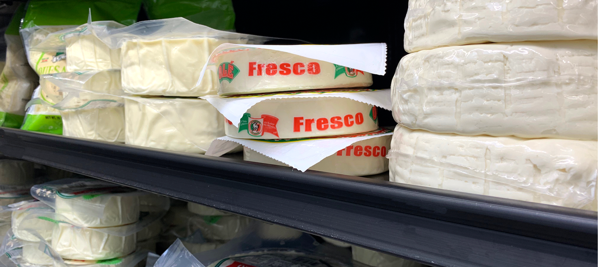 Ol&eacute; Mexican Foods recently went about reclaiming the lost branding space that rings the circumference of the queso fresco pucks.