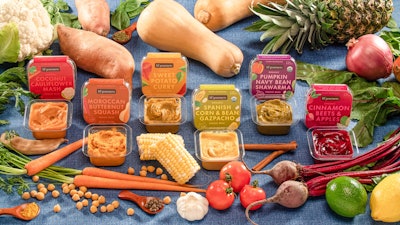 Launched as baby food in late 2018, lil’gourmets has products that also appeal to adult consumers who desire healthy snacks. Photo courtesy of lil’gourmets.