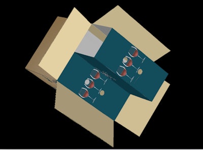 The sleeves feature die-cuts that help consumers remove them from the shipping case.