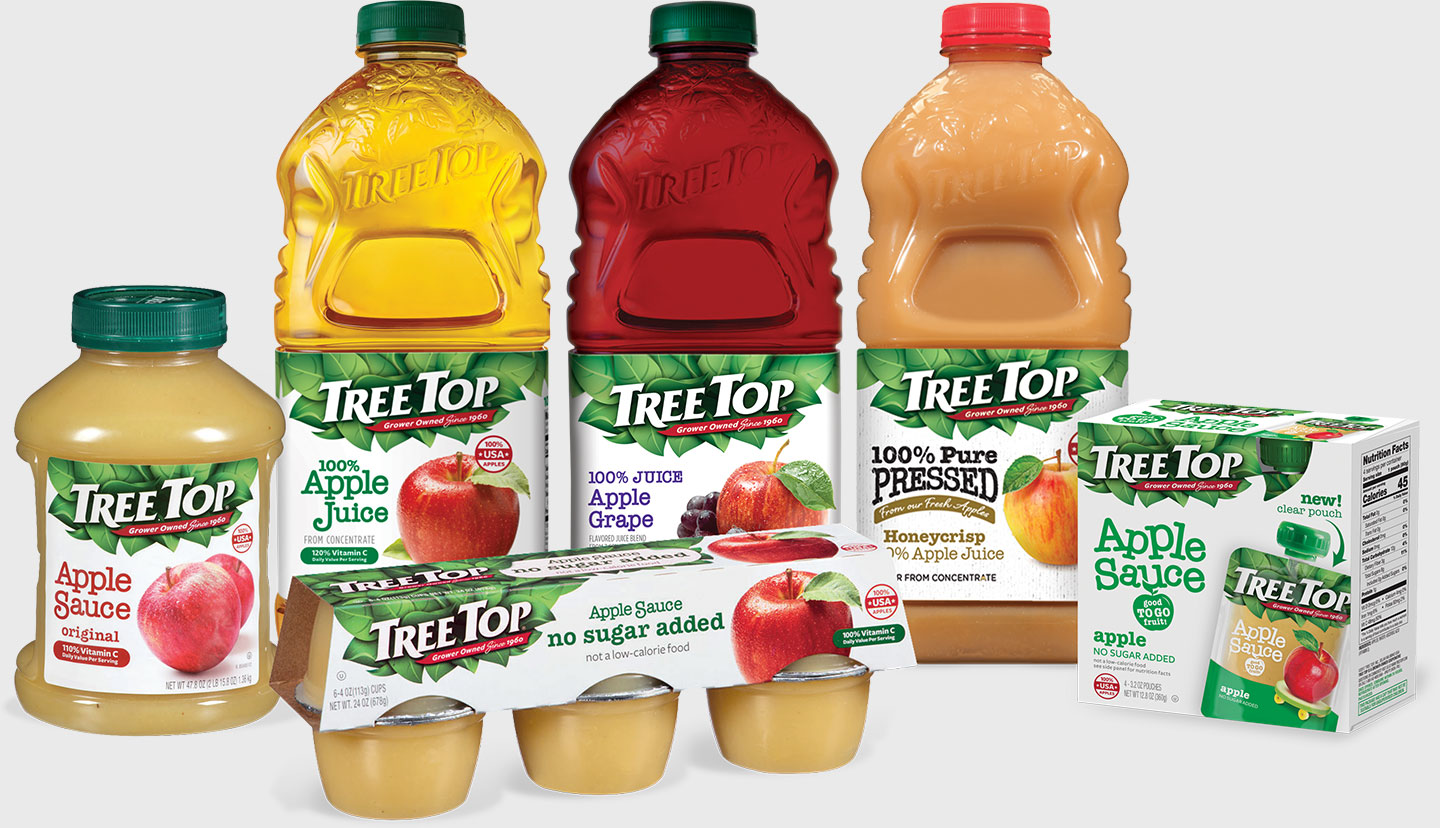 Though apple juices and other products are the company’s mainstay most of the year, Tree Top makes seasonal products from a range of other fruits as well.