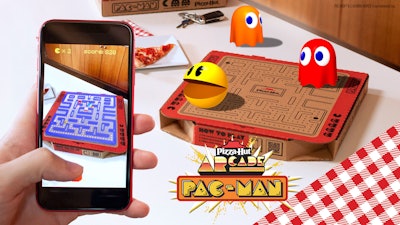AR technology allows consumers to play Pac-Man