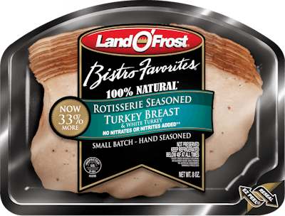 Previous Land O'Frost Bistro Favorites pack for reference.