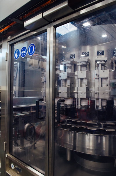 The Can C includes 27 volumetric filling heads and six seaming heads.