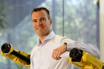 Emerging Leader Wes Garrett is growing market share as the account manager for authorized system integrator sales at FANUC.